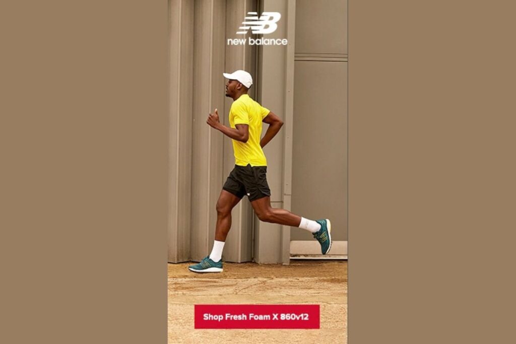 New Balance Sneakers.